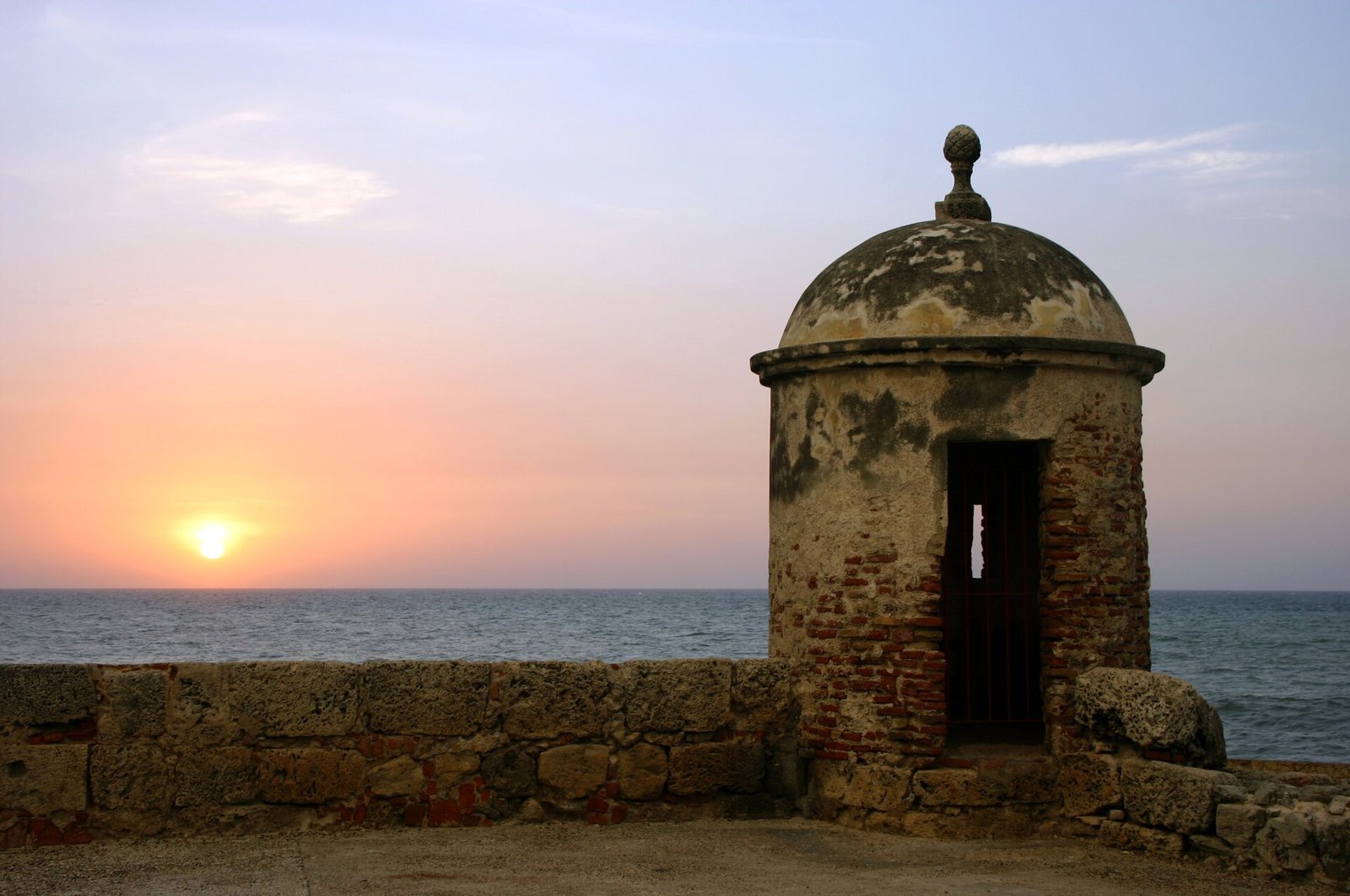 Cartagena at sunset