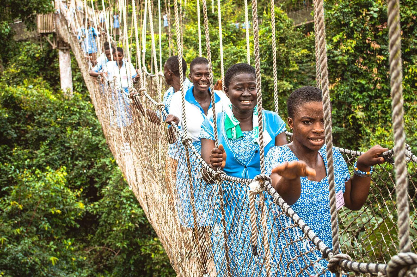 Kakum National Park canopy walkway