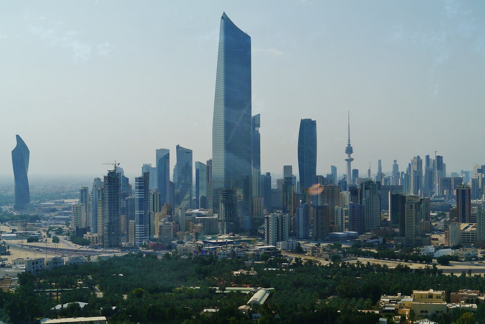 Kuwait City from the Kuwait Towers
