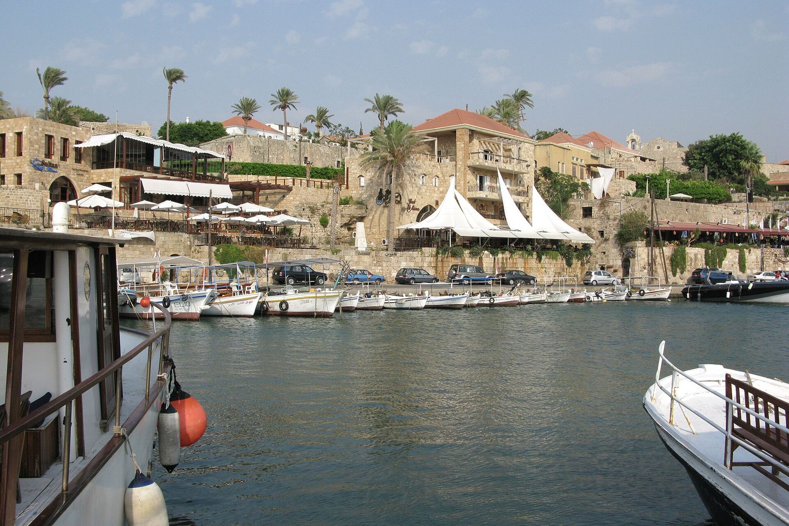 Byblos harbour