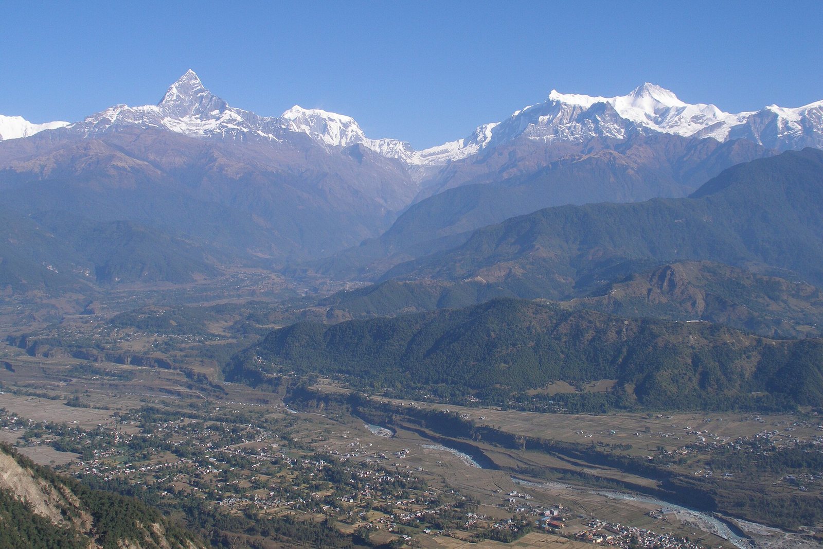 Machhapuchchhre from Pokhara