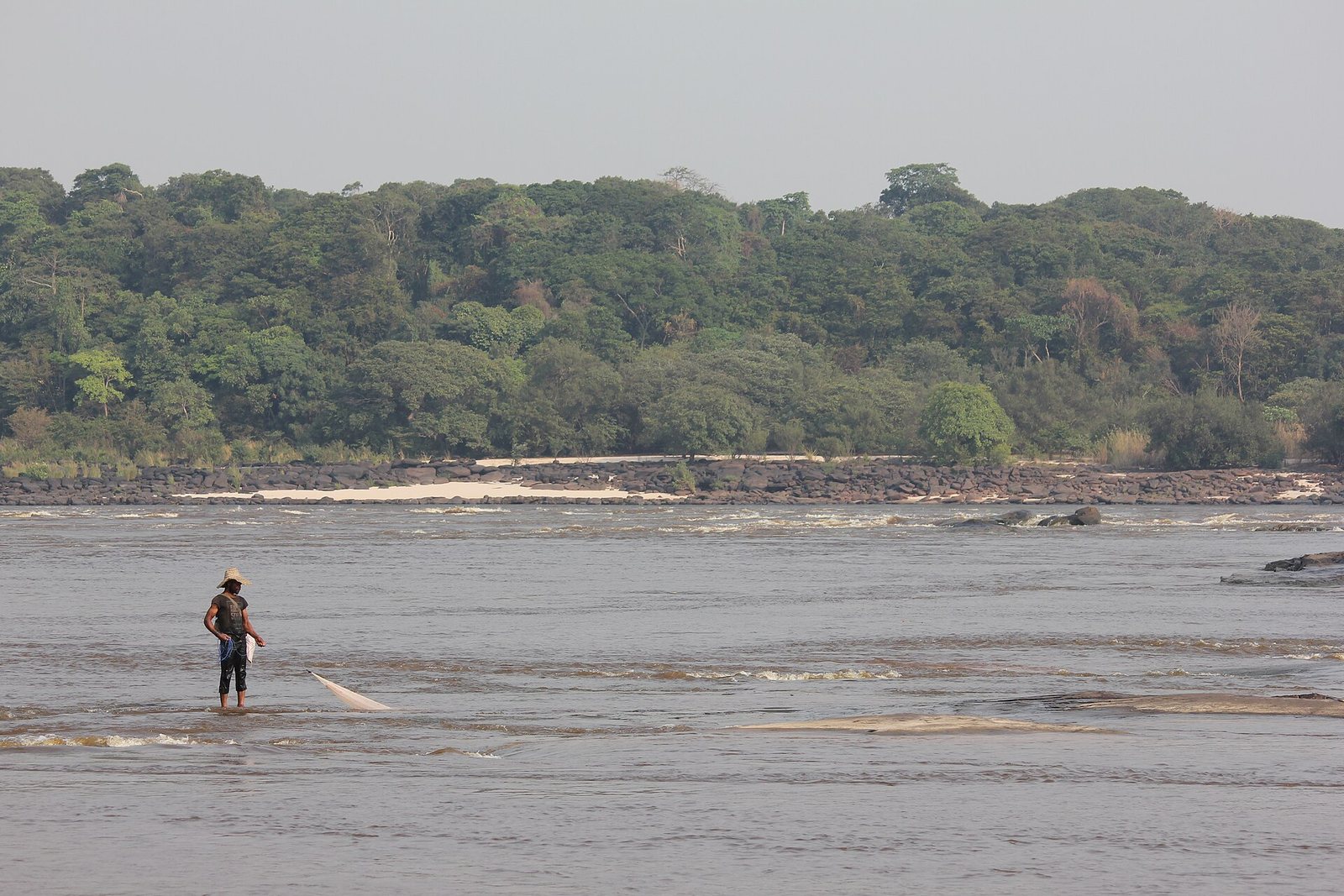 The Congo River near Brazzaville