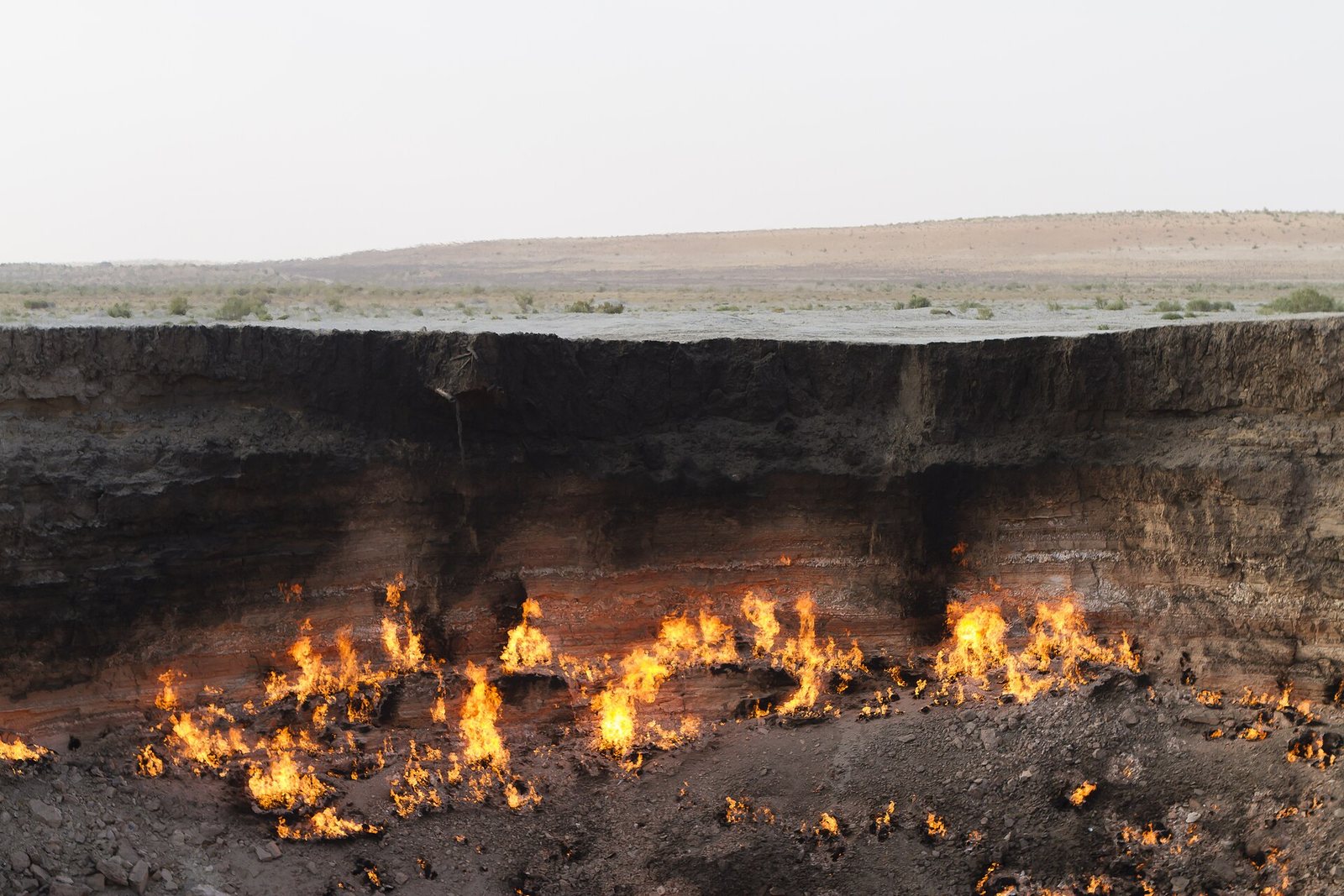 Darvaza gas crater